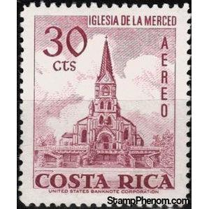 Costa Rica 1973 Mercy Church-Stamps-Costa Rica-Mint-StampPhenom