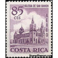 Costa Rica 1973 St. Ramon Church-Stamps-Costa Rica-Mint-StampPhenom