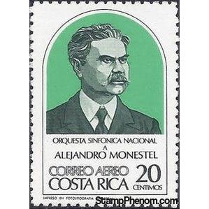 Costa Rica 1974 Alejandro Monestel (1865-1950)-Stamps-Costa Rica-Mint-StampPhenom