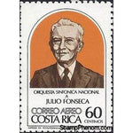 Costa Rica 1974 Julio Fonseca (1885-1950)-Stamps-Costa Rica-Mint-StampPhenom