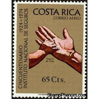 Costa Rica 1974 Life Insurane-Stamps-Costa Rica-Mint-StampPhenom