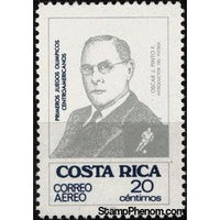 Costa Rica 1974 Oscar J. Pinto-Stamps-Costa Rica-Mint-StampPhenom