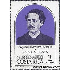 Costa Rica 1974 Rafael A. Chaves-Stamps-Costa Rica-Mint-StampPhenom