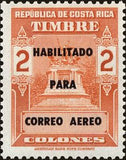 Costa Rica 1974 Revenue stamp overprinted-Stamps-Costa Rica-Mint-StampPhenom