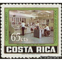 Costa Rica 1974 Rio Macho Control, horiz.-Stamps-Costa Rica-Mint-StampPhenom