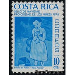 Costa Rica 1975 "Boy with Pigeon" by Picasso-Stamps-Costa Rica-Mint-StampPhenom