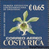 Costa Rica 1975 Brassavola digbyana-Stamps-Costa Rica-Mint-StampPhenom