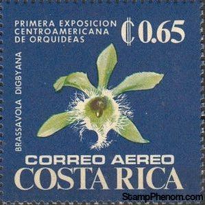 Costa Rica 1975 Brassavola digbyana-Stamps-Costa Rica-Mint-StampPhenom