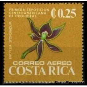 Costa Rica 1975 Encyclia spondiadum-Stamps-Costa Rica-Mint-StampPhenom