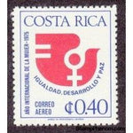 Costa Rica 1975 IWY Emblem-Stamps-Costa Rica-Mint-StampPhenom