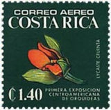 Costa Rica 1975 Lycaste cruenta-Stamps-Costa Rica-Mint-StampPhenom