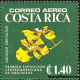 Costa Rica 1975 Oncidium obryzatum-Stamps-Costa Rica-Mint-StampPhenom