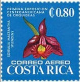 Costa Rica 1975 Sobralia macrantha splendens-Stamps-Costa Rica-Mint-StampPhenom