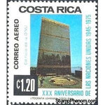 Costa Rica 1975 UN Headquarters, NY-Stamps-Costa Rica-Mint-StampPhenom