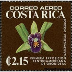 Costa Rica 1975 Warscewiczella discolor-Stamps-Costa Rica-Mint-StampPhenom