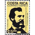 Costa Rica 1976 Alexander Graham Bell (1847-1922)-Stamps-Costa Rica-Mint-StampPhenom