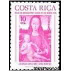 Costa Rica 1976 "Madonna and Child" by Hans Memling-Stamps-Costa Rica-Mint-StampPhenom