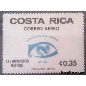 Costa Rica 1976 “Seeing Eye” and Map of Costa Rica-Stamps-Costa Rica-Mint-StampPhenom