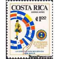 Costa Rica 1976 Youth Organasation "20-30 Club", 20th Anniv.-Stamps-Costa Rica-Mint-StampPhenom