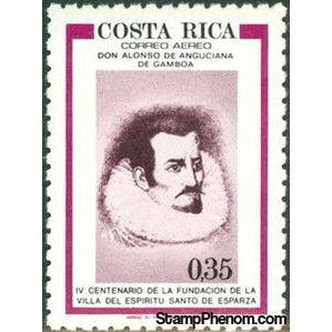 Costa Rica 1977 Alonso de Anguciana de Gamboa-Stamps-Costa Rica-Mint-StampPhenom