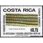 Costa Rica 1977 Boruca Cloth-Stamps-Costa Rica-Mint-StampPhenom