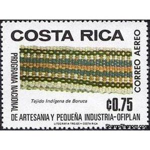 Costa Rica 1977 Boruca Cloth-Stamps-Costa Rica-Mint-StampPhenom