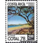 Costa Rica 1978 Beach-Stamps-Costa Rica-Mint-StampPhenom