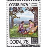 Costa Rica 1978 Picknick-Stamps-Costa Rica-Mint-StampPhenom