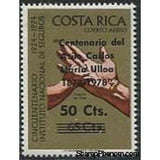 Costa Rica 1978 Surcharged & Overprinted: "Centenario Asilo Carlos M. Ulloa"-Stamps-Costa Rica-Mint-StampPhenom