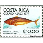 Costa Rica 1979 Frigate Thuna (Auxis thazard)-Stamps-Costa Rica-Mint-StampPhenom