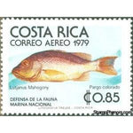 Costa Rica 1979 Mahogany Snapper (Lutjanus mahogony)-Stamps-Costa Rica-Mint-StampPhenom