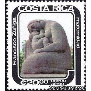 Costa Rica 1979 Mother and Child, by Francisco Zuniga-Stamps-Costa Rica-Mint-StampPhenom