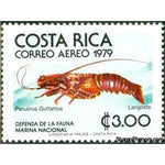 Costa Rica 1979 Spotted Spiny Lobster (Palinurus guttattus)-Stamps-Costa Rica-Mint-StampPhenom