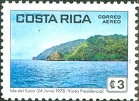 Costa Rica 1979 View of Coco Island-Stamps-Costa Rica-Mint-StampPhenom