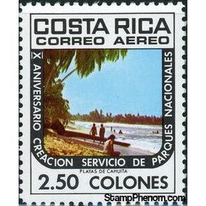 Costa Rica 1980 Cahuita Beach-Stamps-Costa Rica-Mint-StampPhenom