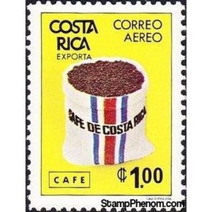 Costa Rica 1980 Coffee-Stamps-Costa Rica-Mint-StampPhenom