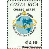 Costa Rica 1980 Globe-Stamps-Costa Rica-Mint-StampPhenom