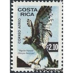 Costa Rica 1980 Harpy Eagle (Harpia Harpyja)-Stamps-Costa Rica-Mint-StampPhenom