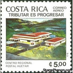 Costa Rica 1980 Huetar Post Office-Stamps-Costa Rica-Mint-StampPhenom