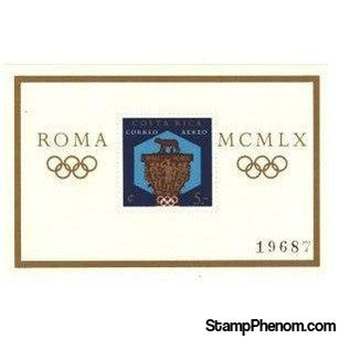 Costa Rica Olympics - Imperf Sheet No. 19687 , 1 stamp