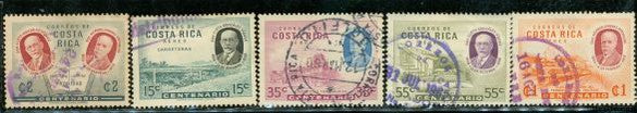 Costa Rica Lot 1 , 5 stamps