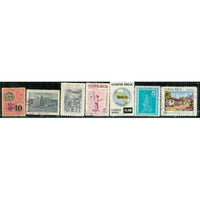 Costa Rica Lot 22 , 7 stamps