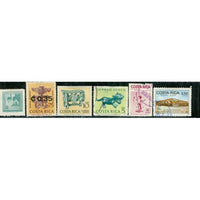 Costa Rica Lot 26 , 6 stamps