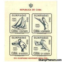 Cuba Olympics - Imperf Sheet , 1 stamps