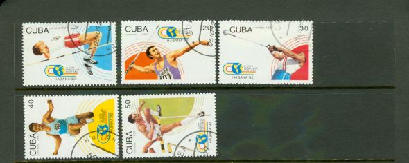 Cuba Olympics Lot 4 , 5 stamps