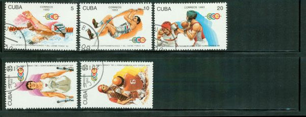 Cuba Olympics Lot 6 , 5 stamps