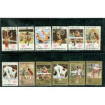 Cuba Olympics , 12 stamps