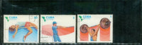 Cuba Olympics , 3 stamps