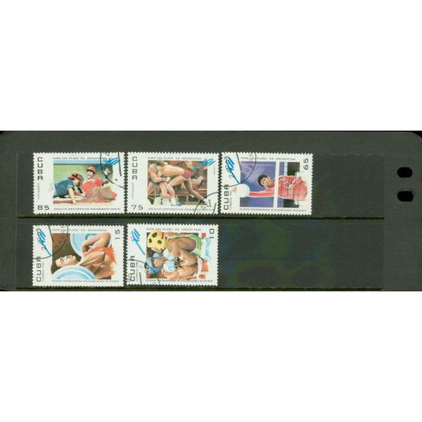 Cuba Olympics , 5 stamps