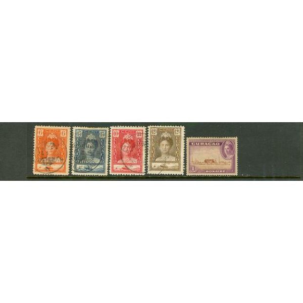 Curacao Lot , 5 stamps